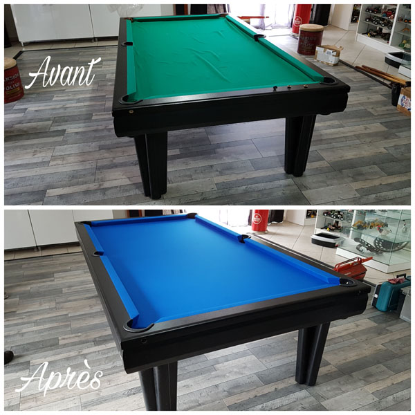 Billard Saltel Renov - Transformation de billards